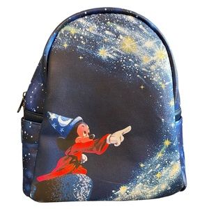 Loungefly Disney Fantasia Mickey Mouse Mini Backpack Purse